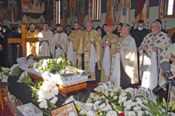 Părintele jertfelnic slujitor al Domnului Constantin Patrolea a fost condus către ceruri Foto Constantin Agafiței