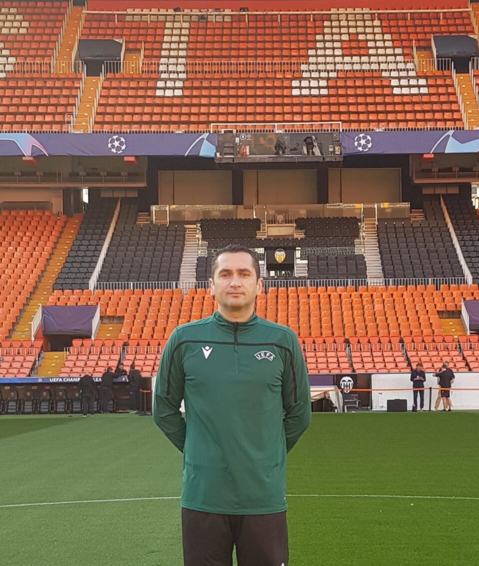 Sebastian Gheorghe și colegii săi de brigadă sunt delegați constant în Liga Campionilor