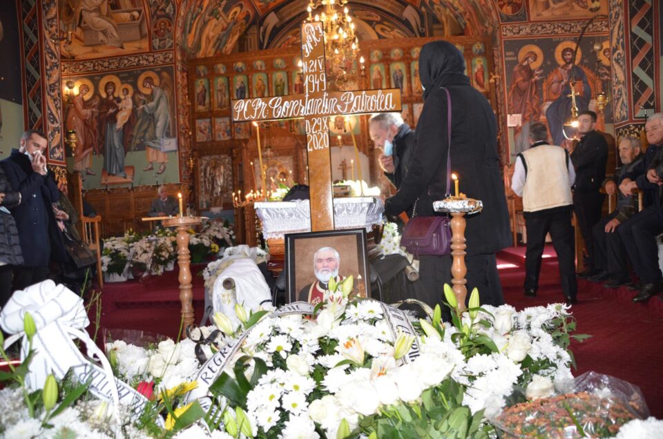 Părintele jertfelnic slujitor al Domnului Constantin Patrolea a fost condus către ceruri Foto Constantin Agafiței