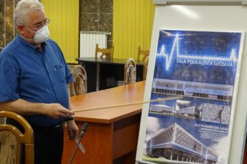 Primarul Ion Lungu a anunțat că Sala Polivalentă Suceava va fi realizată în aproximativ doi ani de zile, investiția fiind aprobată la București