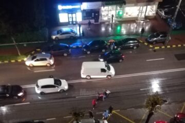 Femeie accidentată în timp ce traversa neregulamentar bulevardul George Enescu