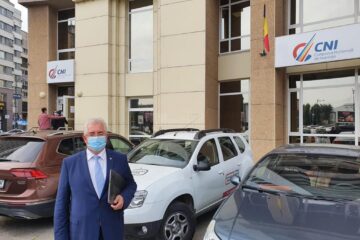 Primarul Sucevei, Ion Lungu, la Compania Națională de Investiții, unde va depune o solicitare pentru realizarea unui stadion nou