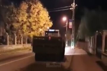 Momentul deversării a fost înregistrat video