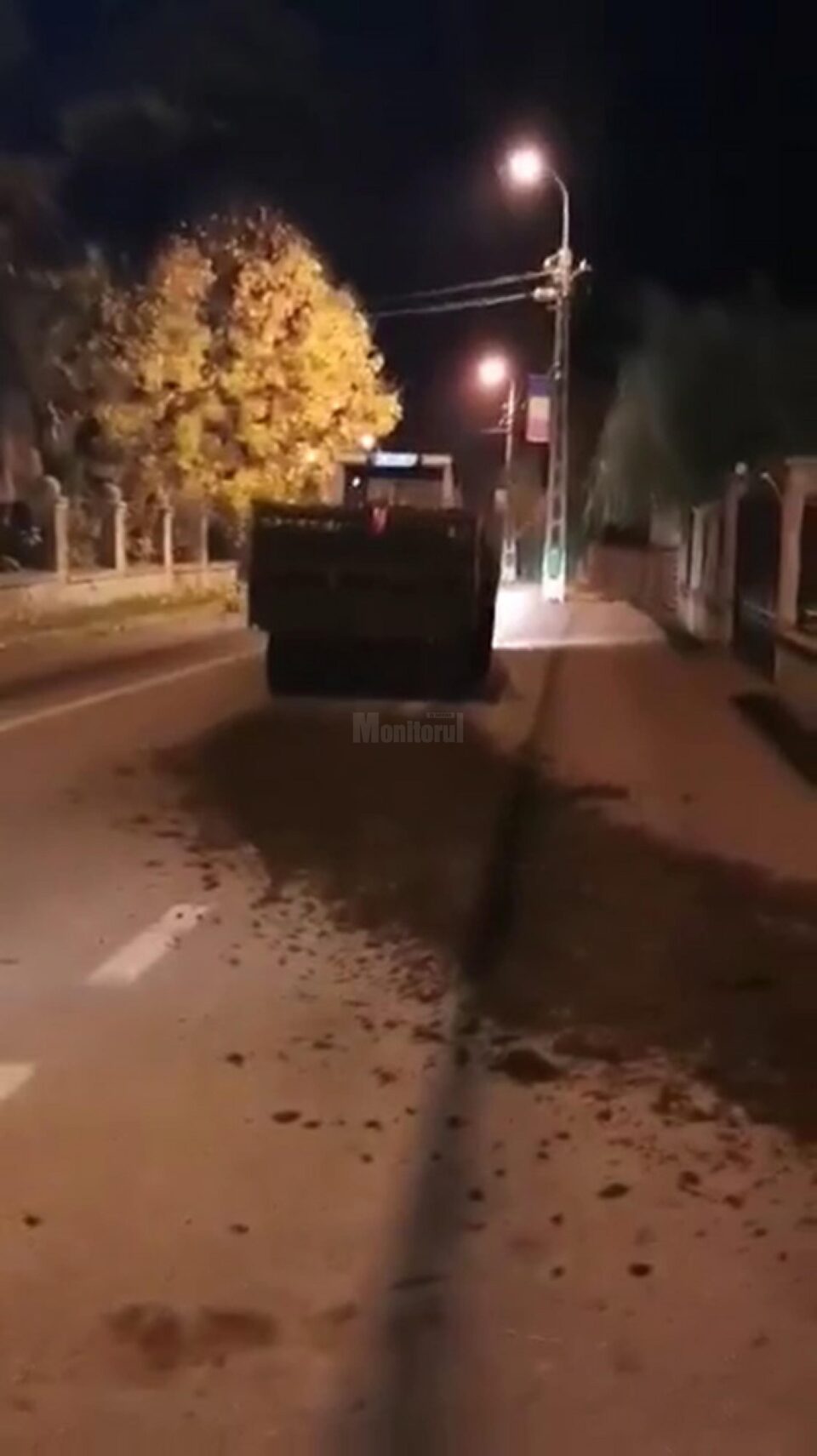 Momentul deversării a fost înregistrat video