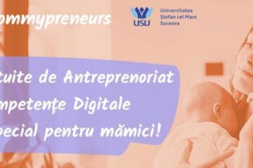 O nouă serie de cursuri gratuite de antreprenoriat și competențe digitale pentru mămici, la USV