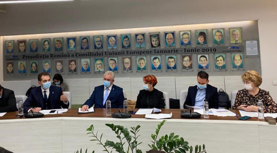 Primarul Ion Lungu, prim-vicepreședinte al Asociației Municipiilor din România, în discuții cu reprezentanții Guvernului României