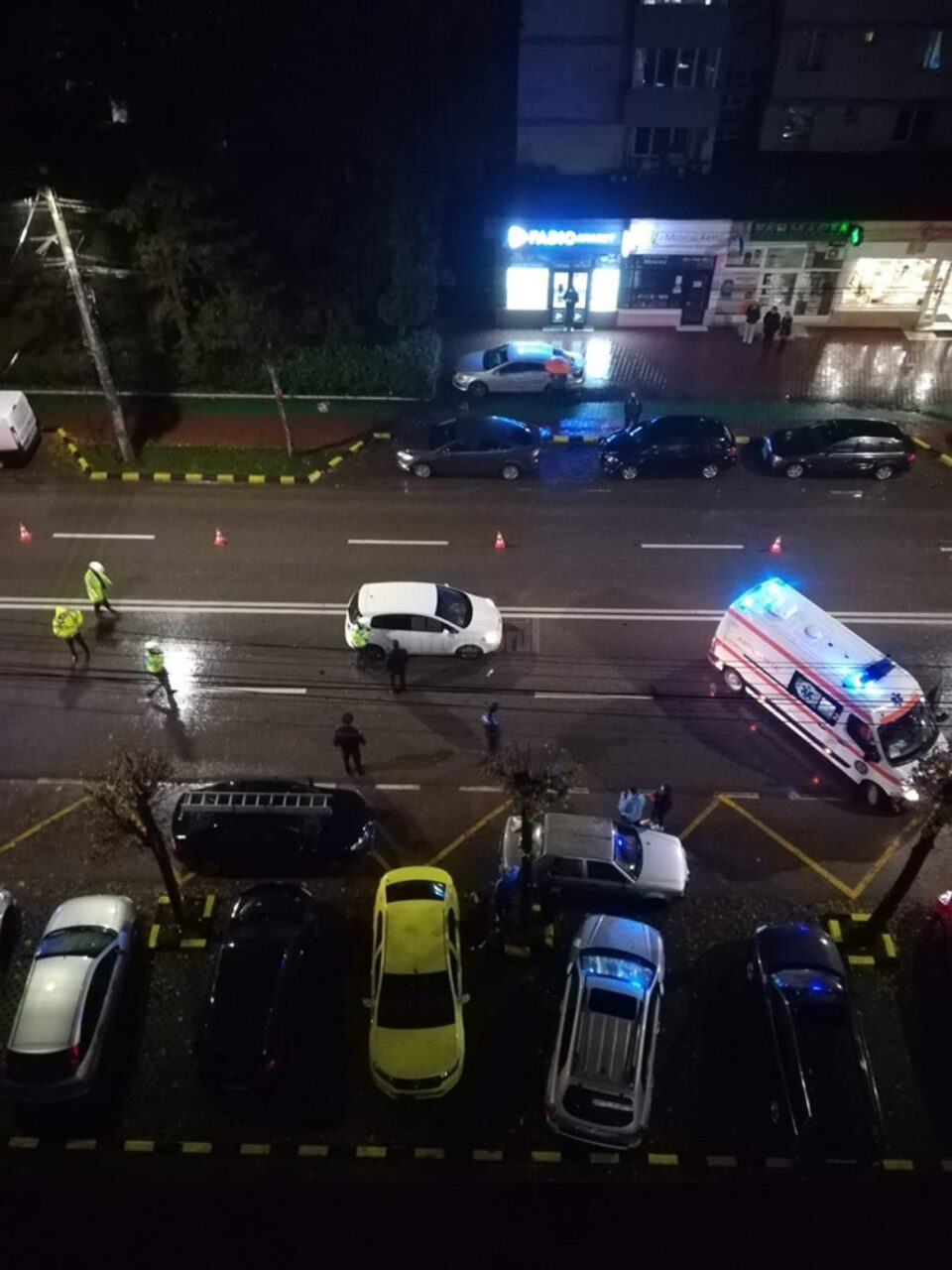 Femeie accidentată în timp ce traversa neregulamentar bulevardul George Enescu