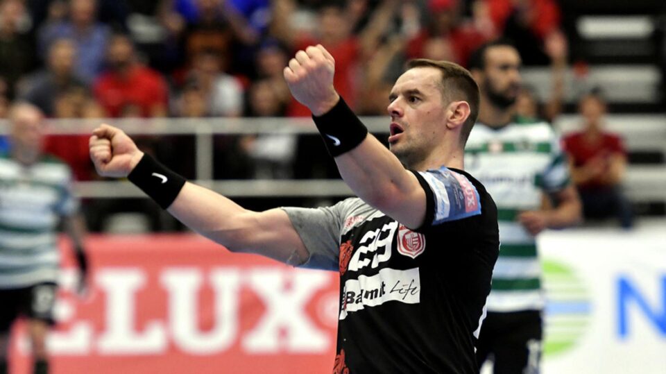 Răzvan Gavriloaia a revenit la antrenamentele echipei Dinamo. Foto Telekomsport