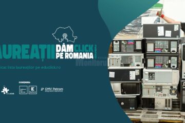 Patru instituții de învățământ și organizații din județ au obținut donații de calculatoare în urma concursului de proiecte de pe platforma EduClick
