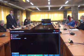 Depunerea jurământului de către cel de-al 23-lea consilier local, Radu Constantin Pricope