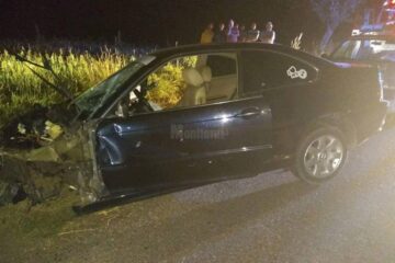 Impactul dintre cele două mașini a fost deosebit de violent