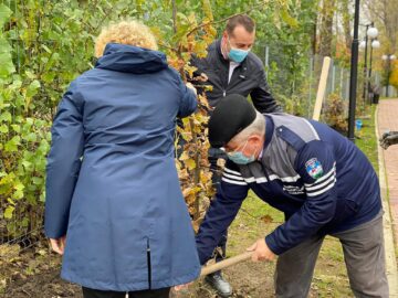 Startul acțiunii de plantare a fost dat în zona de agrement Tătărași, unde au fost plantați 360 de copaci - stejari, plopi, salcâmi