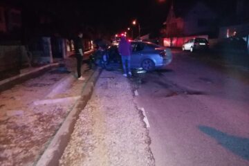 Mașinile implicate în accidentul de la Gălănești