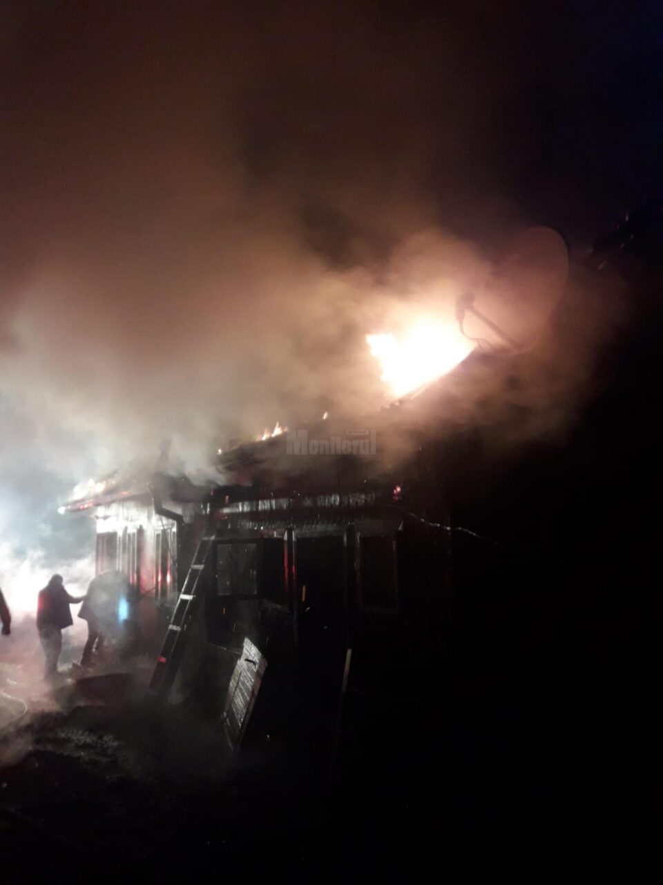 Incendiul a izbucnit de la cosul de fum neizolat corespunzator