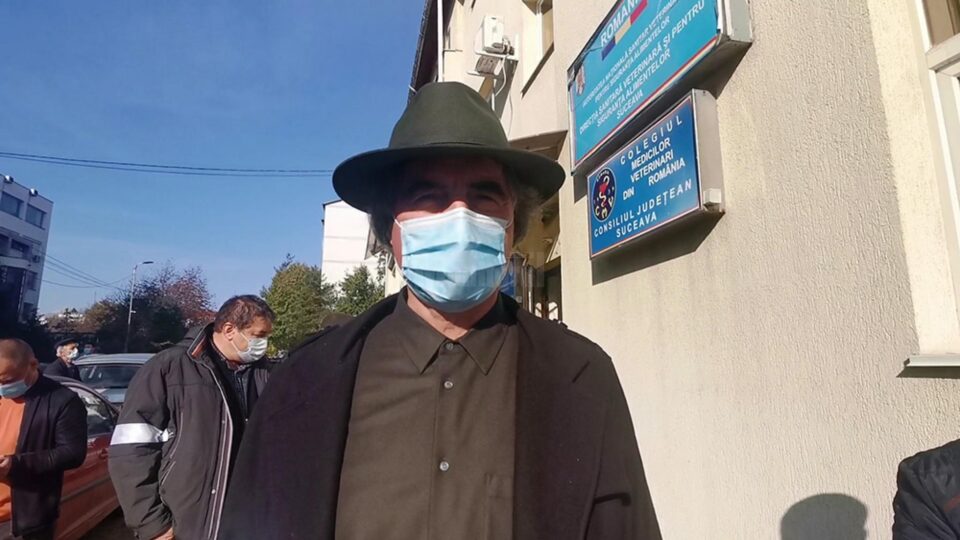 Președintele Colegiului Medicilor Veterinari (CMV) Suceava, doctorul Petrea Dulgheru