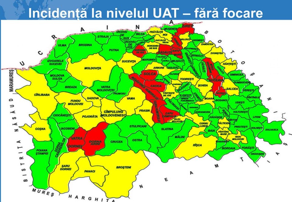 Harta incidenta fara focare