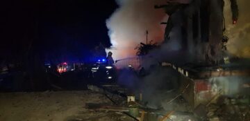 Un incendiu a distrus o gospodărie izolată din comuna Mălini