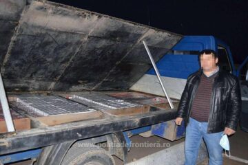 Țigări de contrabandă de peste 170.000 de lei, găsite ascunse într-o mașină