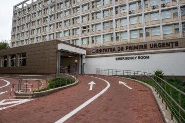 Femeia a ajuns la Unitatatea de Primiri Urgențe a Spitalului Județean Suceava