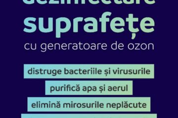 Viruși, bacterii, mucegai și ciuperci, distruse prin ozonizare într-un procedeu oferit de CleanArt Suceava