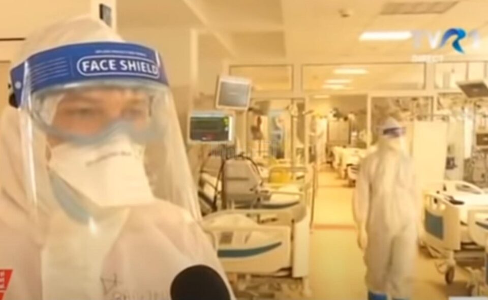 Patru zile consecutive fără paturi libere pentru pacienți Covid la secția de terapie intensivă Suceava Foto TVR