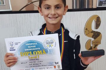 David Arcip a câștigat locul I la Cupa Sense