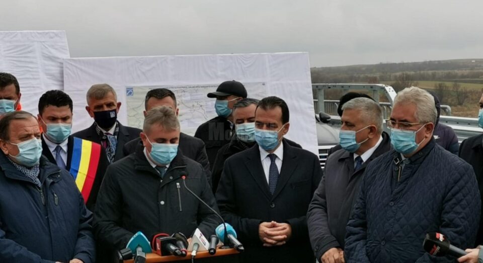Ion Lungu, prezent la vizita în teren a premierului României, Ludovic Orban, la inaugurarea rutei ocolitoare a municipiului Rădăuți 3