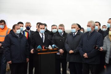Centura municipiului Rădăuți a fost inaugurată în prezența premierului Ludovic Orban