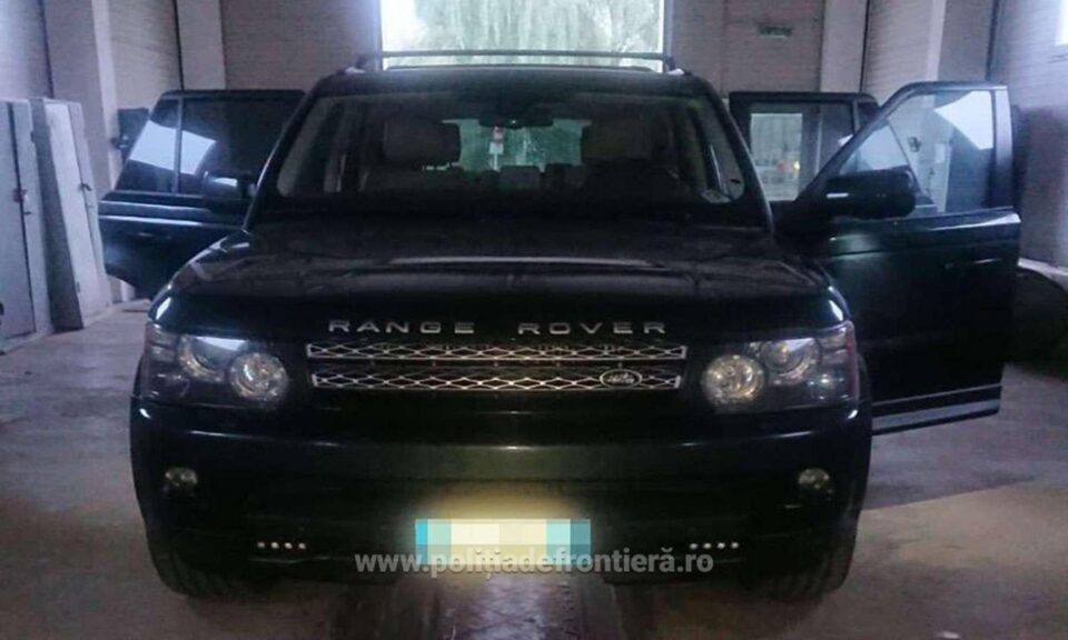 Autoturismul descoperit la Siret