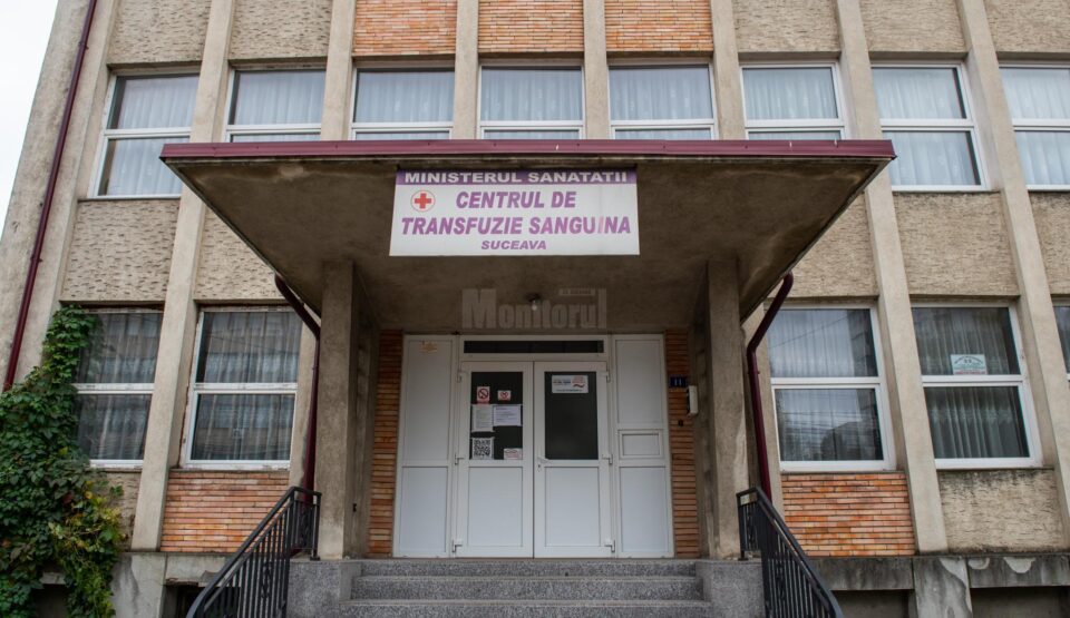 Sâmbătă, 29 noiembrie, Centrul de Transfuzie Sangvină Suceava va fi deschis pentru donatori