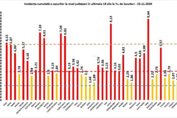 Incidența cazurilor