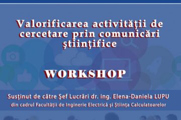 „Valorificarea activității de cercetare prin comunicări științifice”, dezbătută într-un workshop la USV