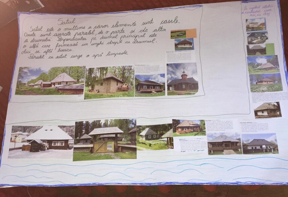 Activități în cadrul proiectului ,,Viața satului meu de ieri și de azi”, la Școala Gimnazială Pârteștii de Sus