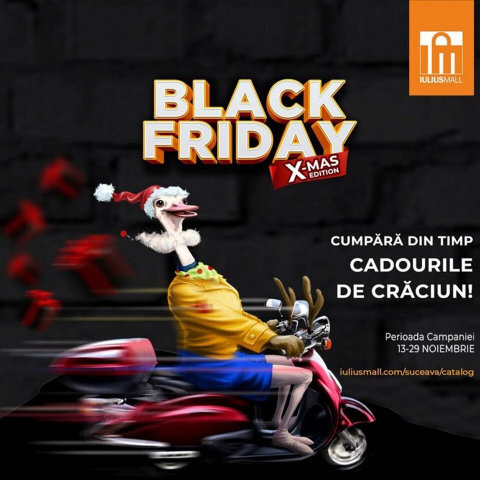 Oferte speciale până la sfârșitul lunii noiembrie, la Iulius Mall Suceava