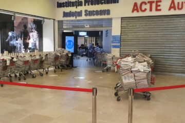 Documente ridicate in timpul descinderii procurorilor DNA la Serviciul Permise si Inmatriculari