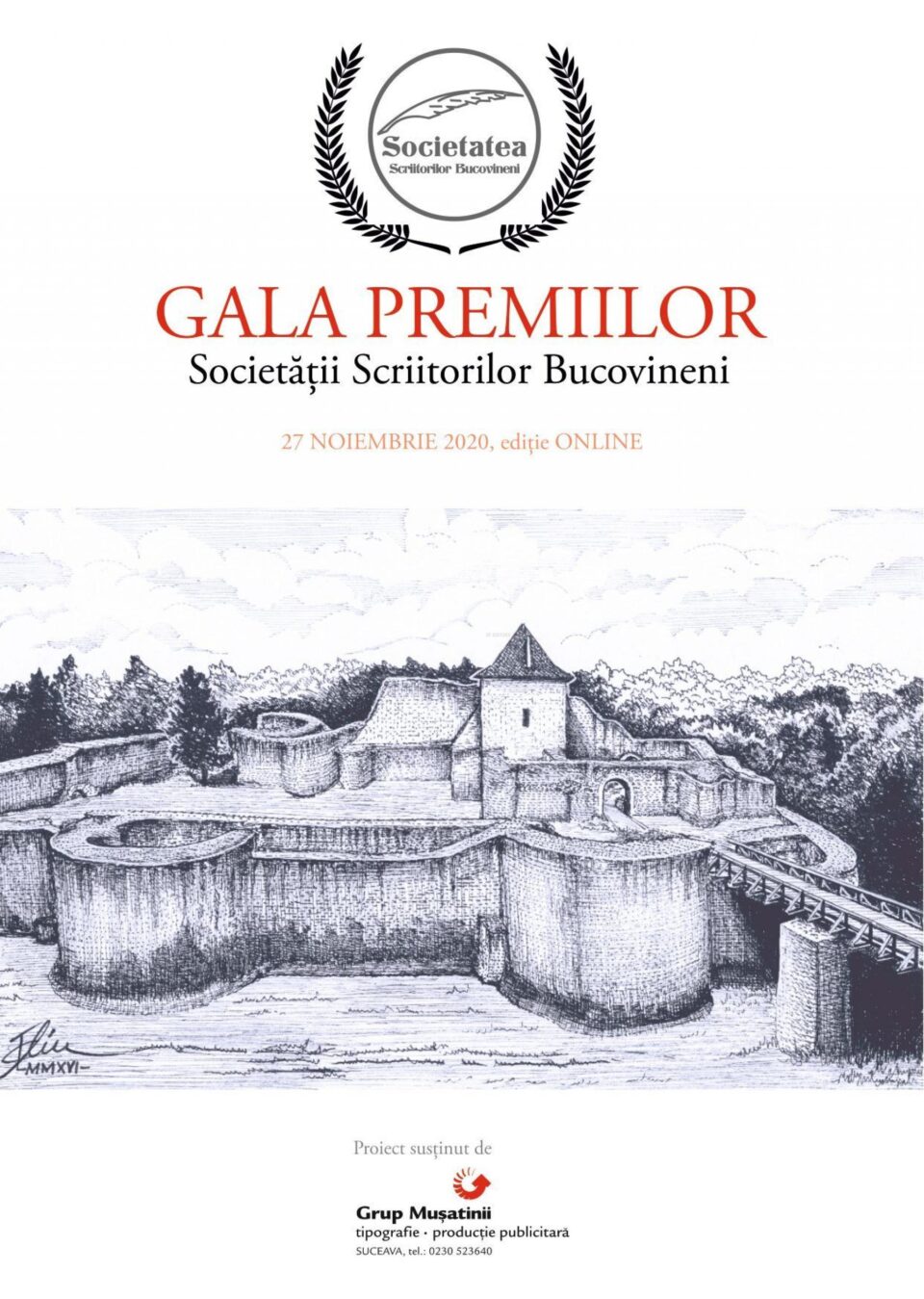 Premiile Societății Scriitorilor Bucovinei pentru cărți publicate în anul 2019