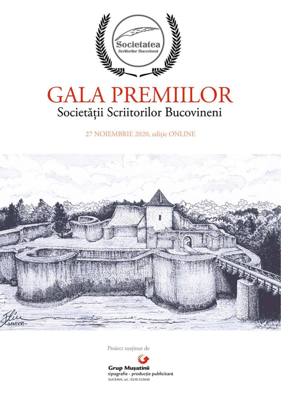 Gala premiilor Societății Scriitorilor Bucovinei