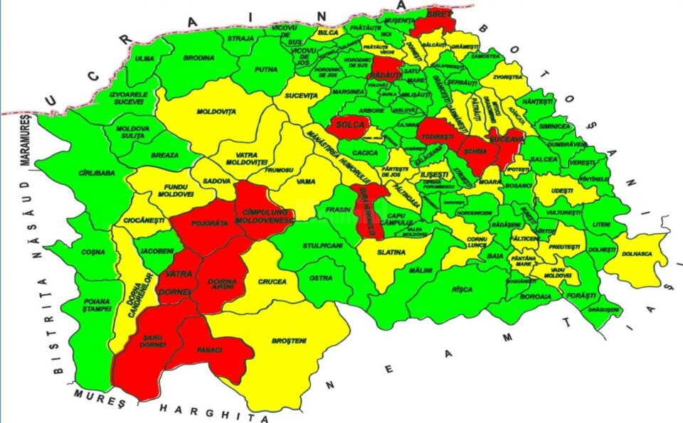 Șapte suceveni infectați cu noul Covid au murit în ultima zi
