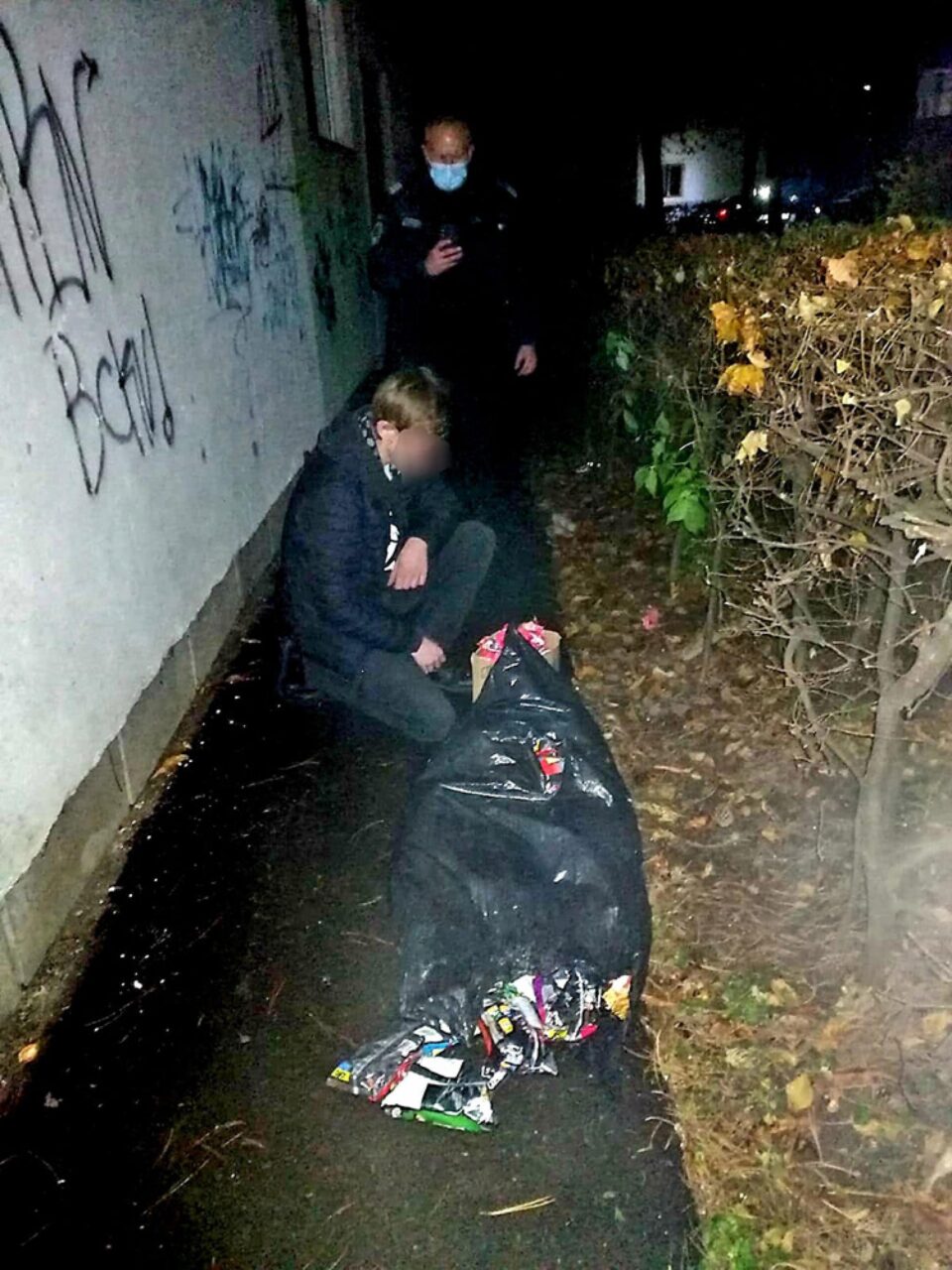 A jefuit un magazin, dar la scurt timp a fost prins de un echipaj de jandarmi