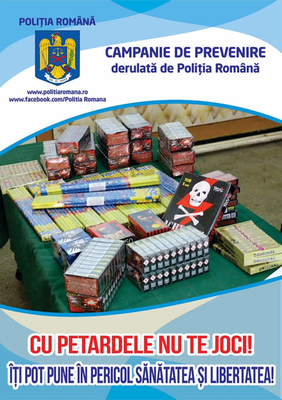 Adevărat arsenal pirotehnic găsit într-o mașină