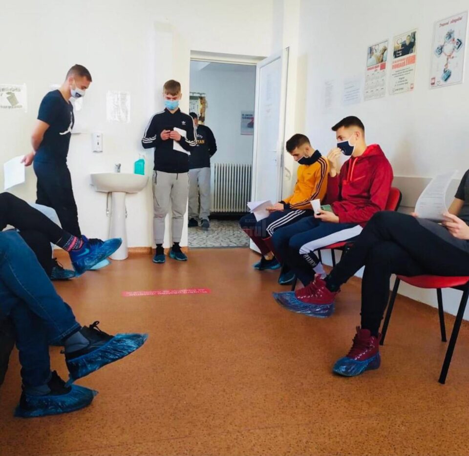 Fotbaliștii rădăuțeni au donat sânge și plasmă la Centrul Județean de Transfuzie