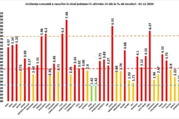 Incidența cazurilor