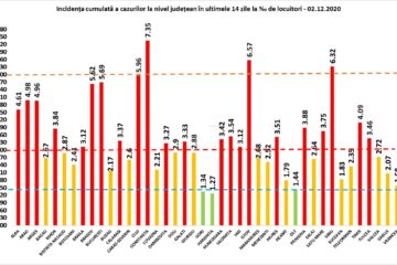 Incidența cazurilor