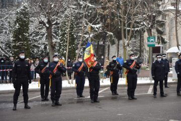 Depunerea coroanelor la manifestările restrânse de 1 Decembrie 2020