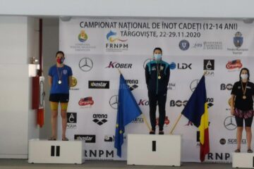 Paula Boleacu a câștigat cinci medalii de bronz la Naționalele de cadeți