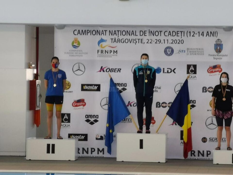 Paula Boleacu a câștigat cinci medalii de bronz la Naționalele de cadeți