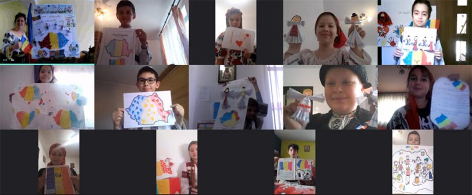 Șezătoare online, la Școala Gimnazială Putna