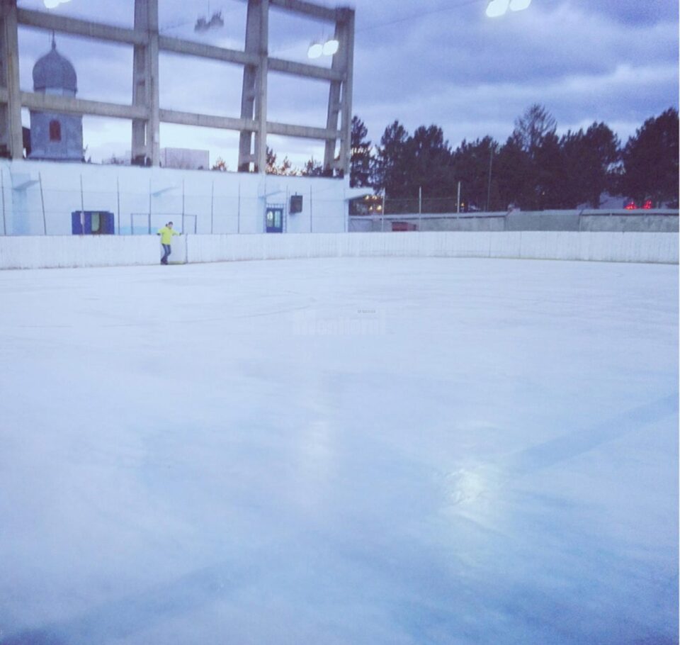 Patinoarul Areni, închis publicului, pentru prima dată în ultimii 30 de ani