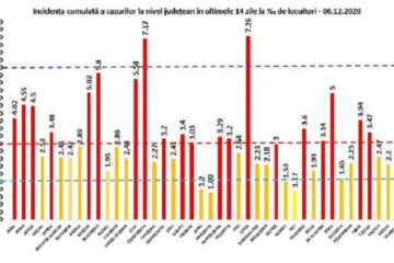 Incidența cazurilor