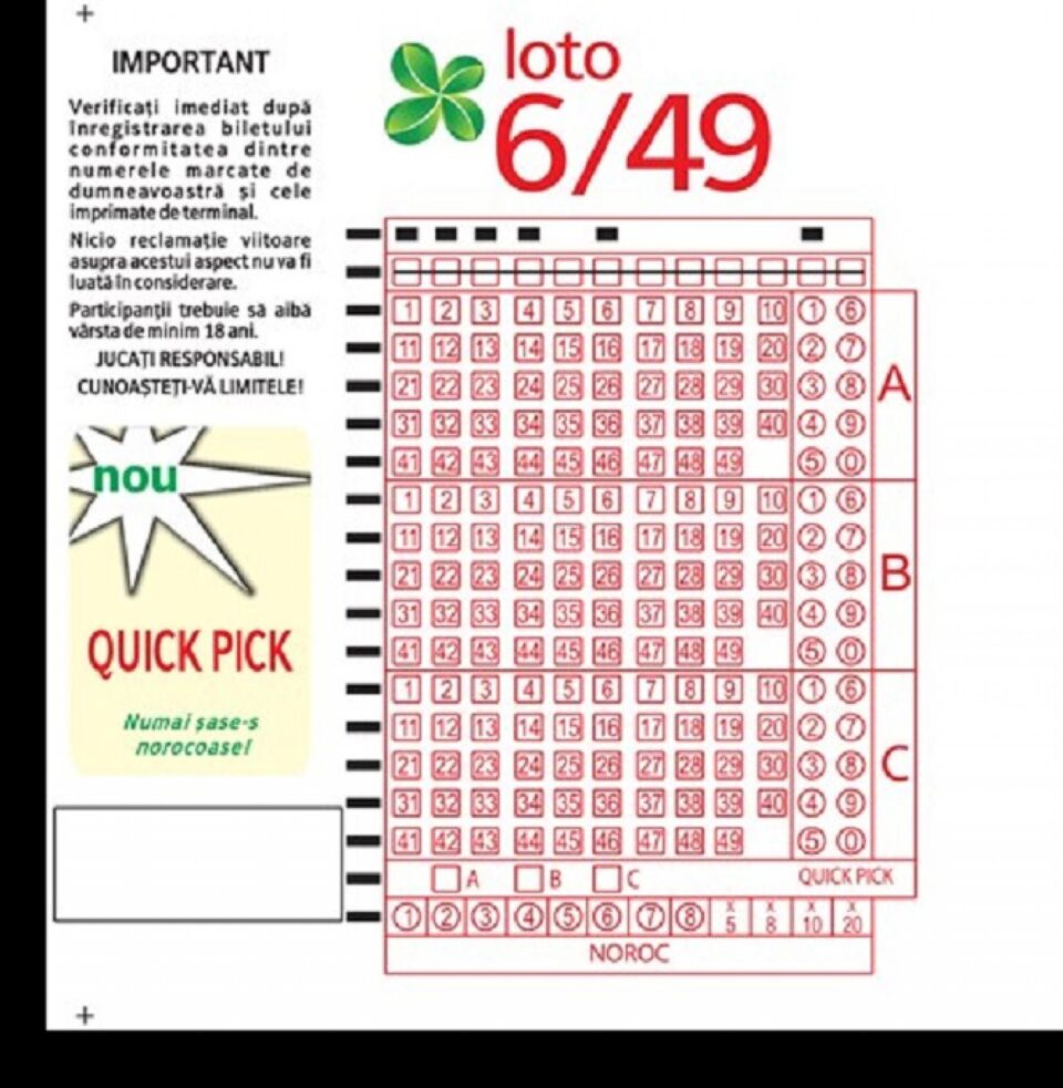 Un sucevean a câștigat 1,5 milioane de euro la Loto 6/49